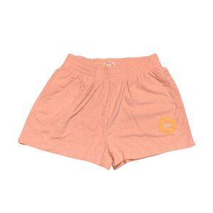 Roxy New Better Not Wait B Shorts Women’s Sz M Light Pink Sunshine Logo